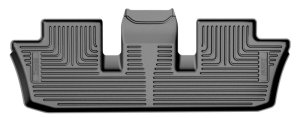 Chrysler Pacifica Floor Mats - Rear - Husky Liners - Weatherbeater - Black - `21-`26